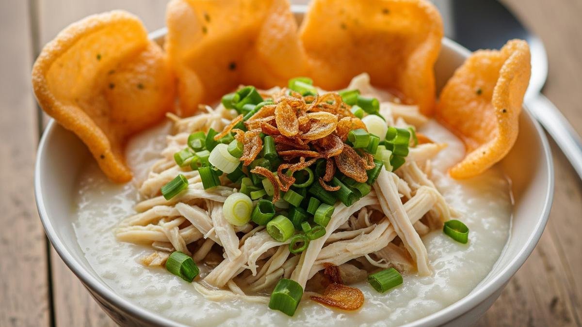 Resep Bubur Ayam Gurih dan Lembut, Sajian Hangat yang Selalu Dirindukan